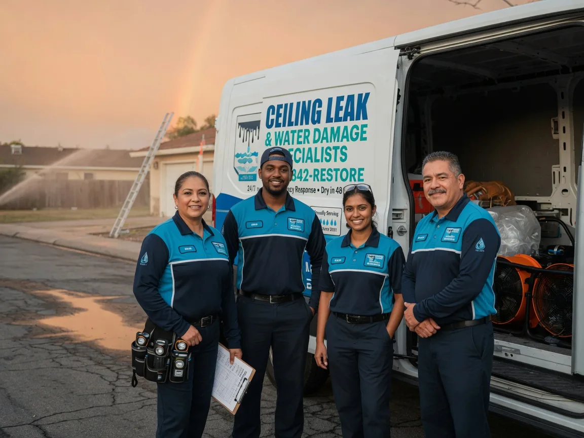 Ceiling Leak Cleanup company in Pettigrew, AR