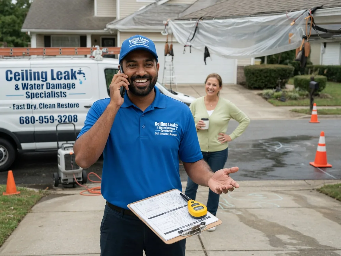 Ceiling Leak Cleanup Pettigrew, AR FAQs